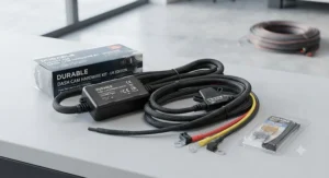 A high-quality, heat-resistant hardwire kit for dash cam designed for reliable UK weather conditions.