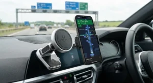 Premium magnetic mobile phone holder for cars, engineered for the strongest hold on UK motorway journeys.