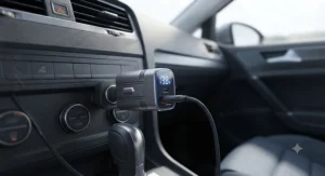 Durable aluminium alloy fast charging car adapter designed for rapid power delivery on long daily commutes.