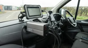 Heavy-duty metal multi-port car charger designed for cars and vans